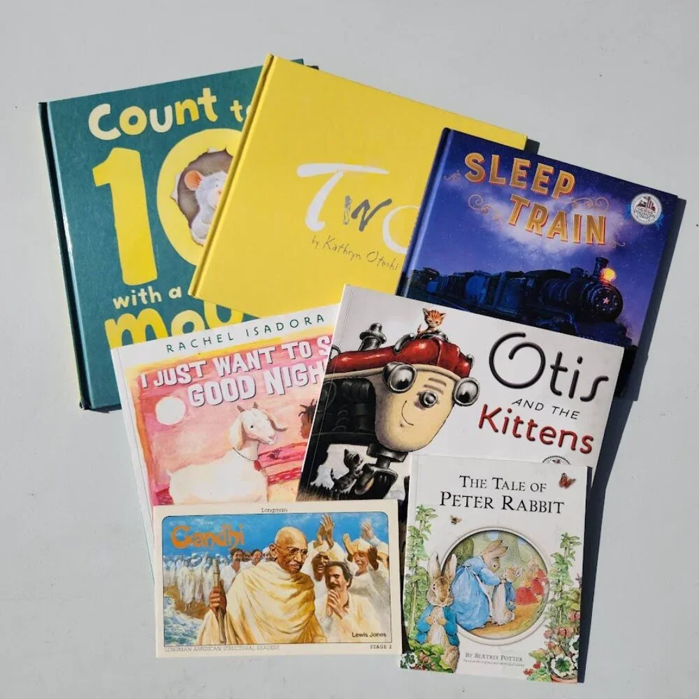 Children's Books Book Bundle Lot Set 7 Otis Peter Rabbit Rachel Isadora Rabbit S